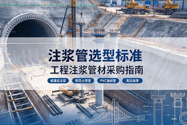 博乐注浆管选型标准